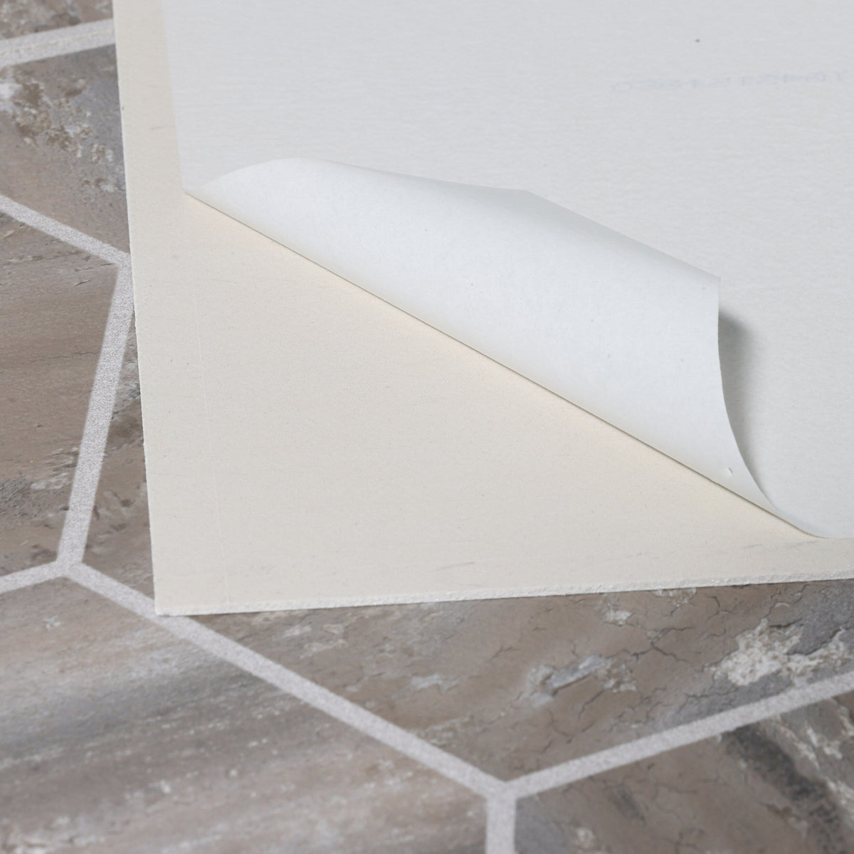 Armstrong Flooring Terraza 12-in x 12-in Cooled Mocha Peel-and-Stick Vinyl Tile