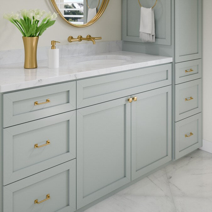 Sumner Street Home Hardware Boise 3-1/2-in (89mm) Center to Center Square Bar Drawer Pull