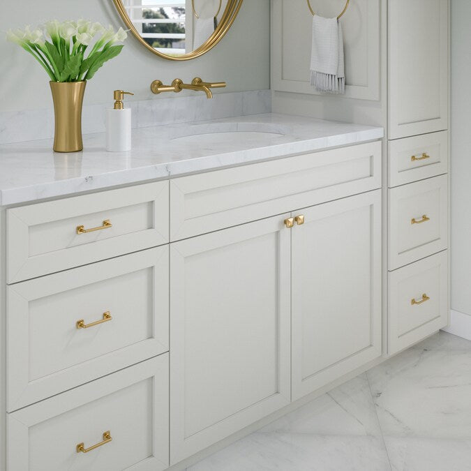 Sumner Street Home Hardware Boise 3-1/2-in (89mm) Center to Center Square Bar Drawer Pull