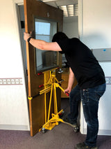 Doorminator 3070 Door Handler 27-in L x 28-in W Carbon/Steel Door Handler