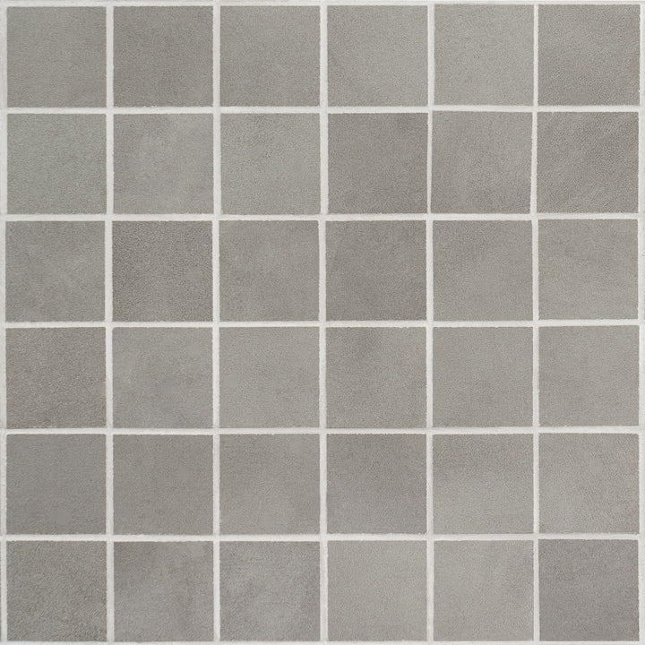 Artmore Tile Catlinite Fancy 12-in x 12-in Matte Porcelain Cement look Mosaic Floor and Wall Tile product image