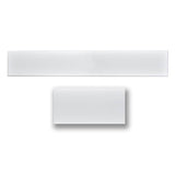 A La Maison Ceilings 3.25-ft x 0.5-ft Plain White Polystyrene Surface-mount Ceiling Plank (12-Pack, 19.5-sq ft / Case)