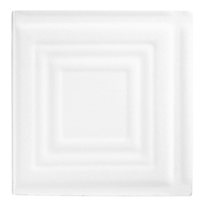 Armstrong Ceilings TinCraft White Mineral Fiber Drop Ceiling Tile Sample