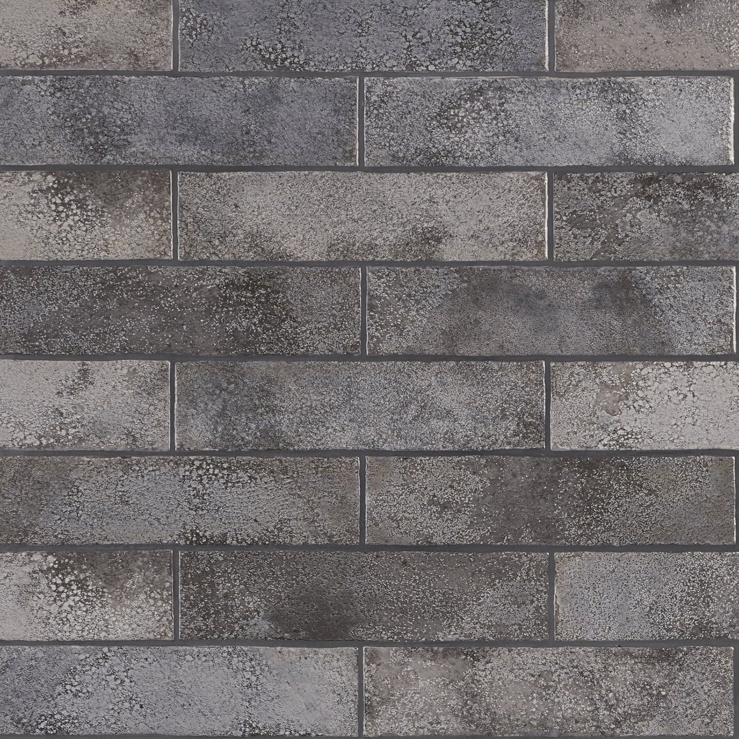 Artmore Tile Vandalay Antracite 3-in x 12-in Polished Ceramic Subway Wall Tile product image