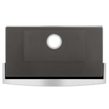 33 in. x 20 in. Stainless Steel Laundry/Utility Sink Handmade Apron Front Double Bowl with Basket Strainer - Super Arbor