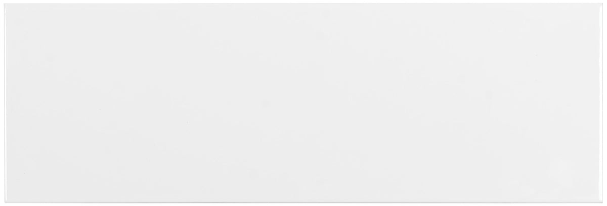 Satori Hudson Brilliant White 8-in x 24-in Glossy Ceramic Subway Wall Tile (1.29-sq. ft/ Piece)
