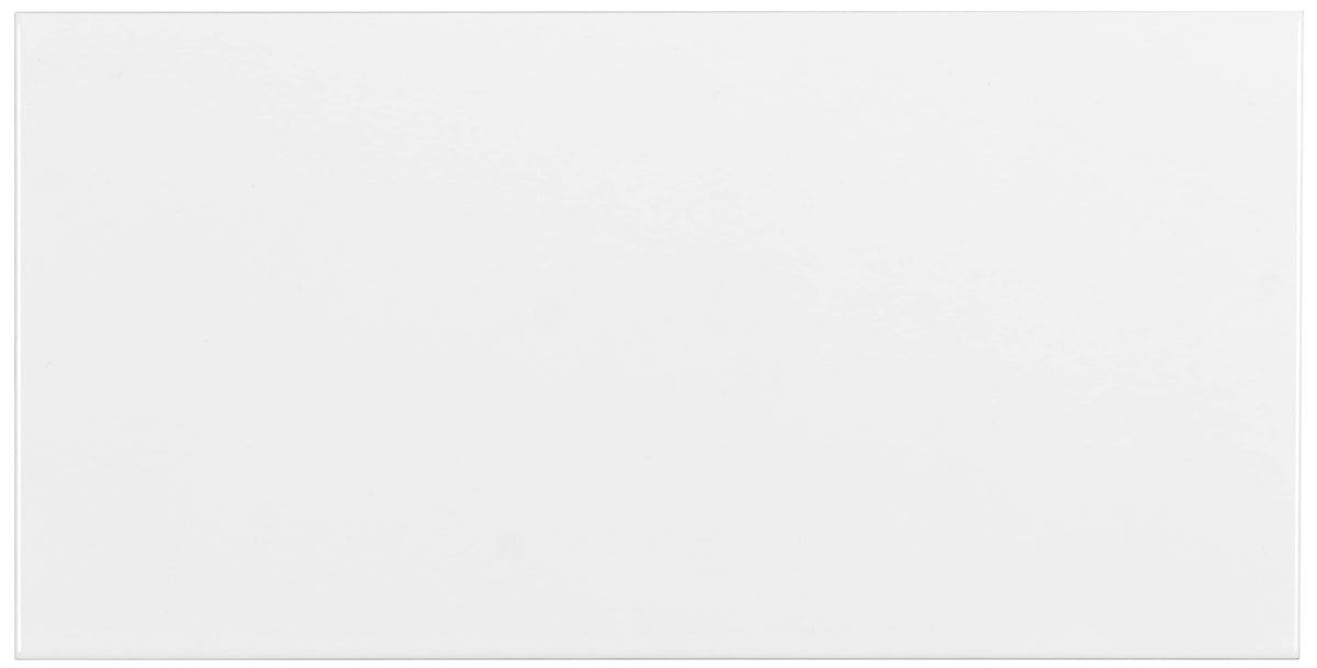 Satori Hudson Brilliant White 8-in x 16-in Glossy Ceramic Subway Wall Tile (0.86-sq. ft/ Piece)