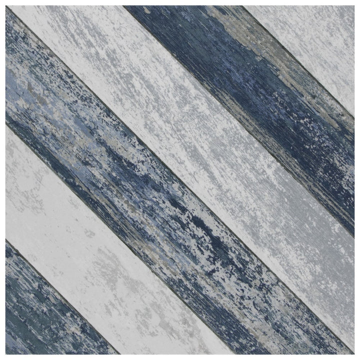 Affinity Tile Cassis Sete Blue 10-in x 10-in Multi-finish Porcelain Floor and Wall Tile product image