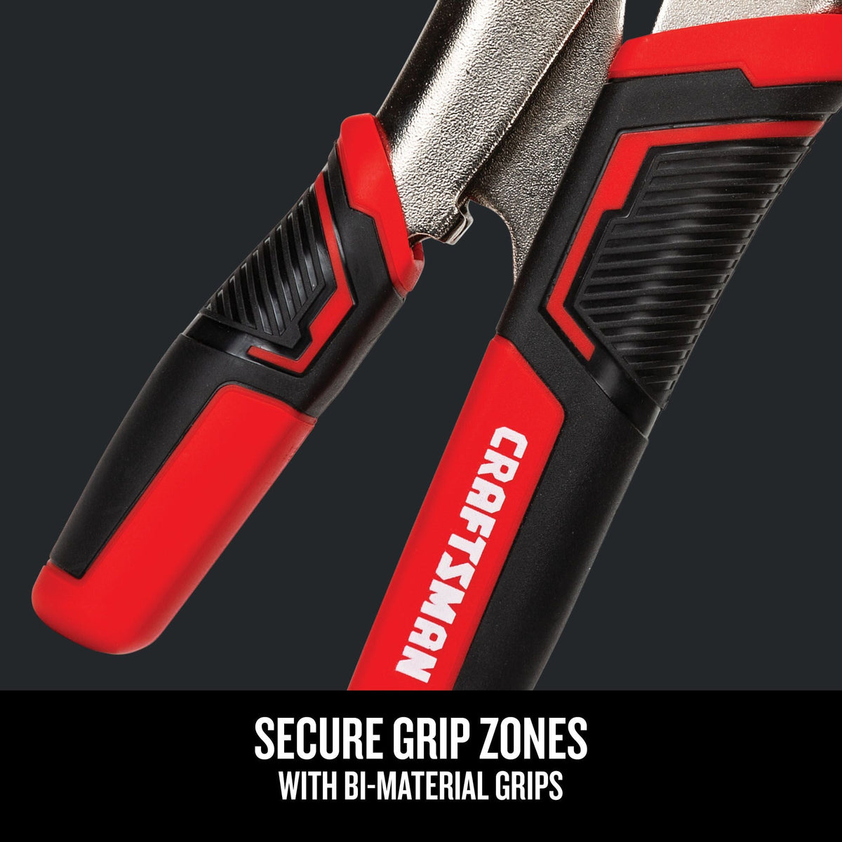 CRAFTSMAN 2‑Pack Locking Plier Set, 10-in and 7-in Straight Jaw