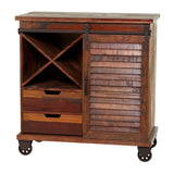 Grayson Lane Brown Pine 2-Drawer Accent Chest