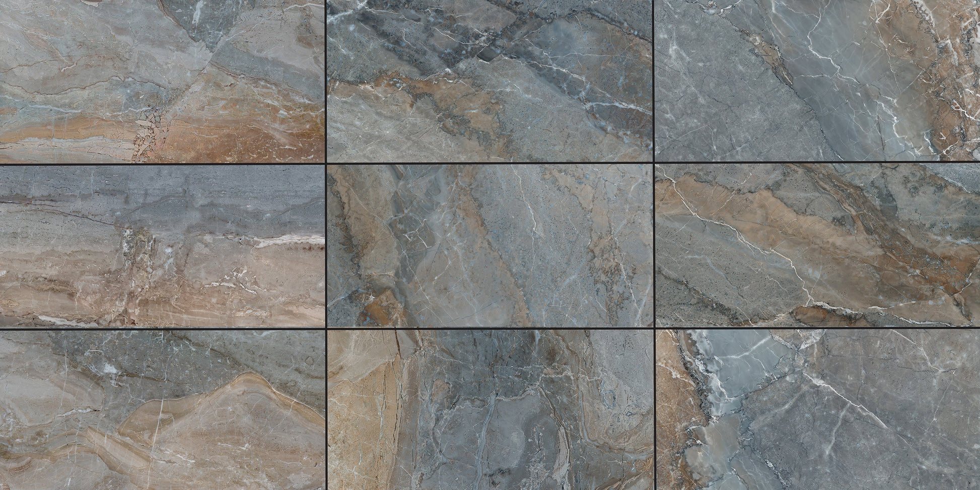 allen + roth Canyon Ridge Natural Natural 12-in x 24-in Glazed Porcelain Floor and Wall Tile product image