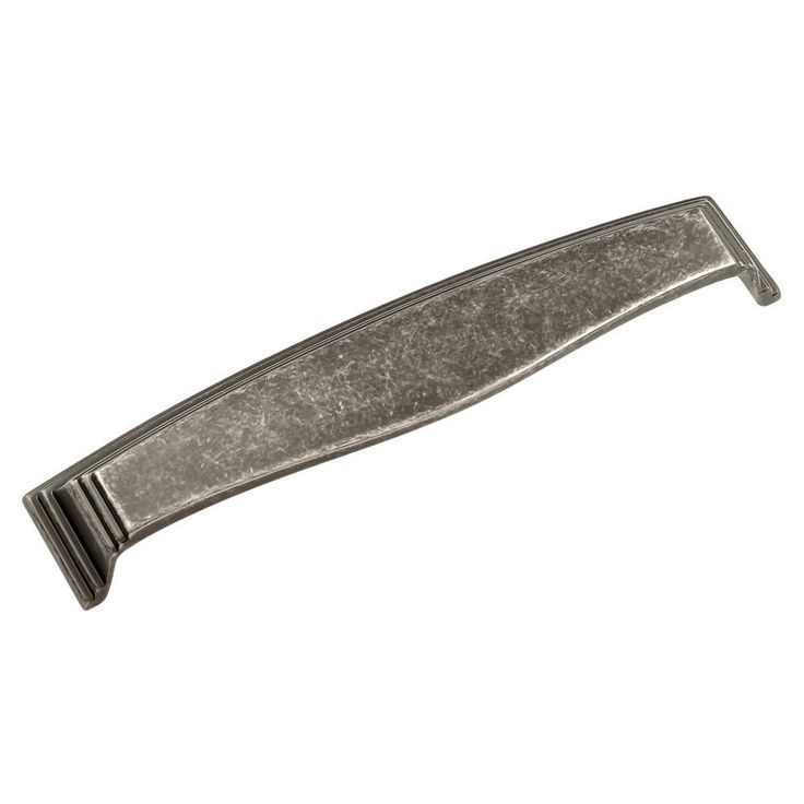 Somerset Collection 3 in. 96 mm and 128 mm Center-to-Center Black Nickel Vibed Cabinet Pull