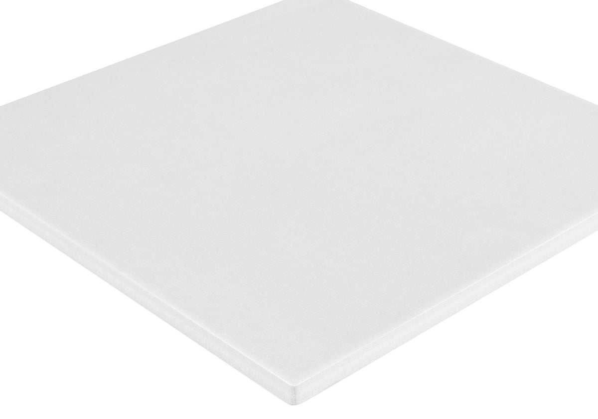Giorbello (Sample) Chiasmo White 8-in x 8-in Matte Porcelain Floor and Wall Tile