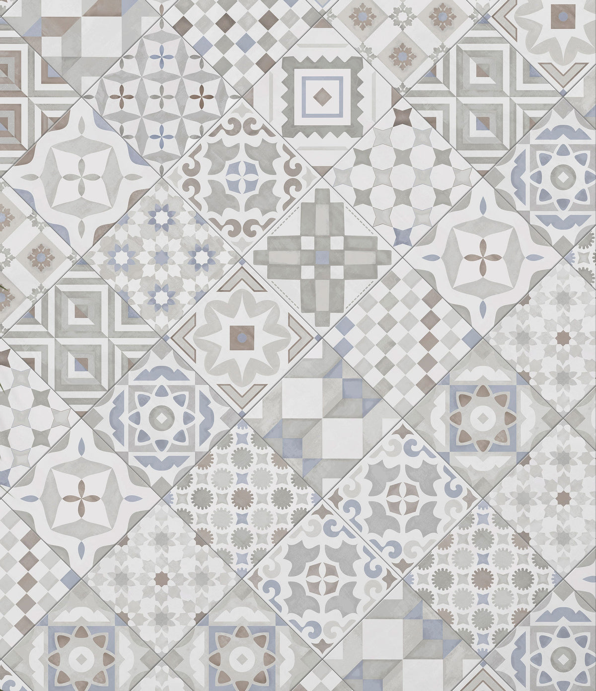 Giorbello Chiasmo Patterned 8-in x 8-in Matte Porcelain Floor and Wall Tile (7.11-sq. ft/ Carton)