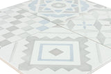 Giorbello Chiasmo Patterned 8-in x 8-in Matte Porcelain Floor and Wall Tile (7.11-sq. ft/ Carton)