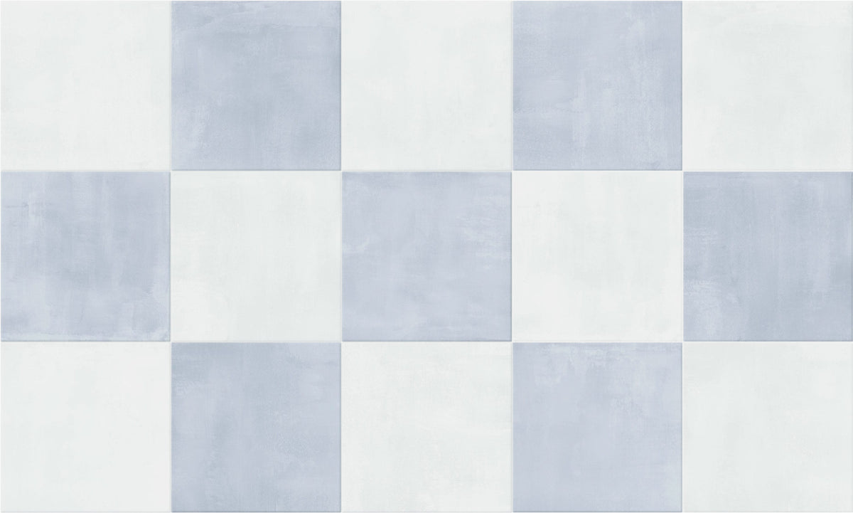 Giorbello (Sample) Chiasmo White 8-in x 8-in Matte Porcelain Floor and Wall Tile