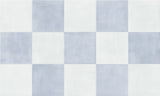 Giorbello (Sample) Chiasmo White 8-in x 8-in Matte Porcelain Floor and Wall Tile
