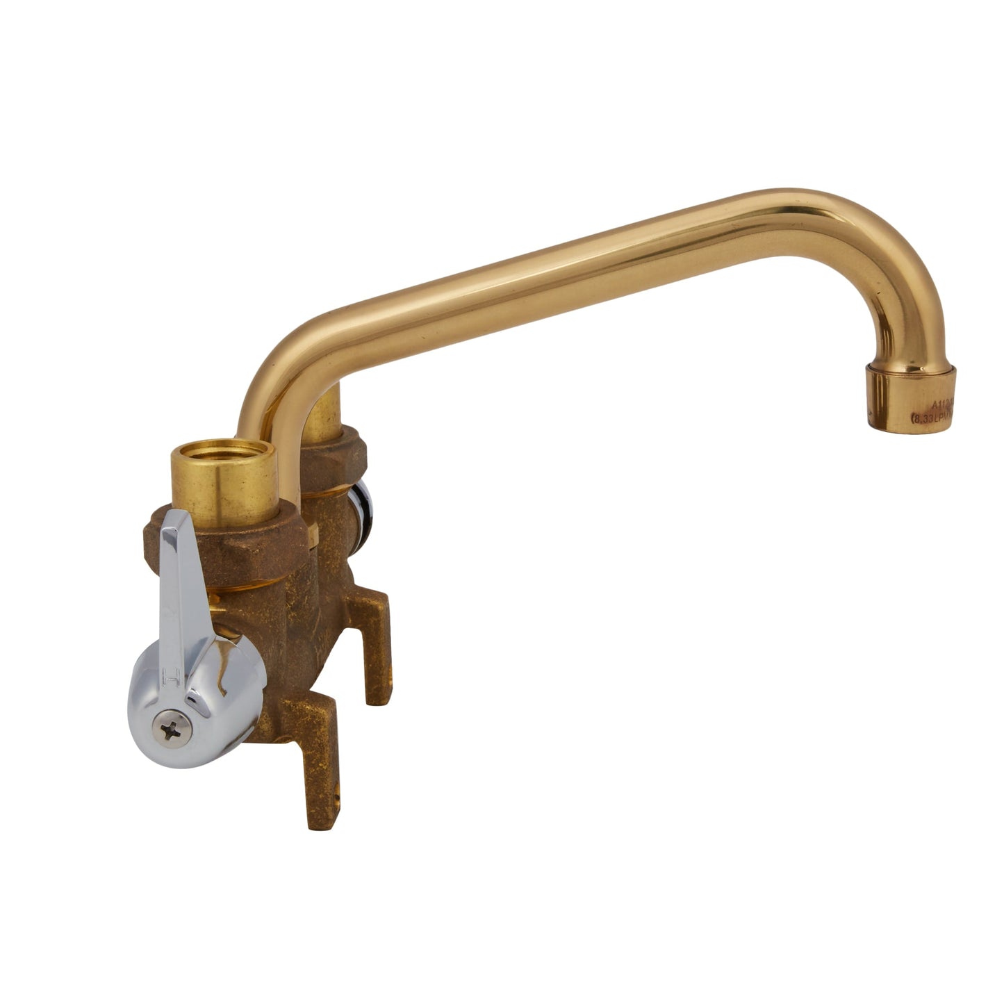 Project Source Rough Brass 2-handle Deck-mount Utility Faucet