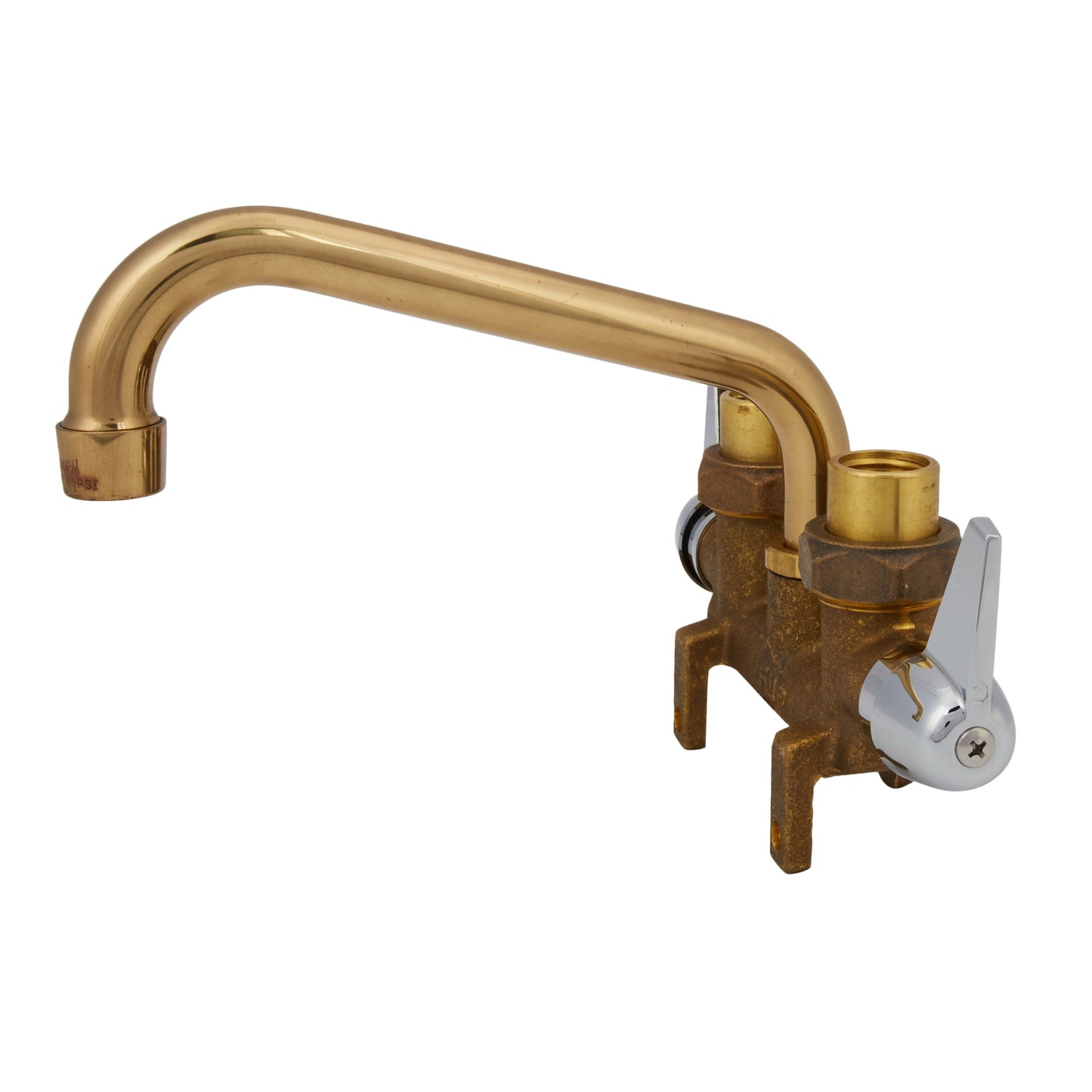 Project Source Rough Brass 2-handle Deck-mount Utility Faucet