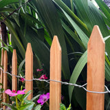 Cedar Brown Woven Wire Rolled Fencing - 15ft x 2ft