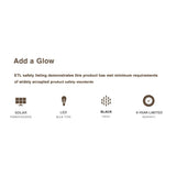 Project Source 13-in Black Integrated LED Flush Mount Ceiling Light, ENERGY STAR, 3000K