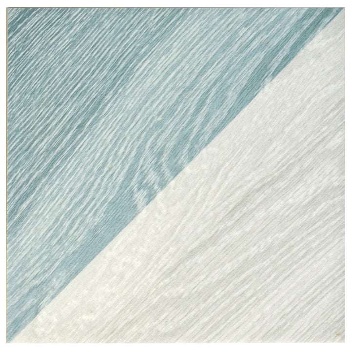 Affinity Tile Taco Melange Blue 7-in x 7-in Matte Porcelain Wood look Floor and Wall Tile product image
