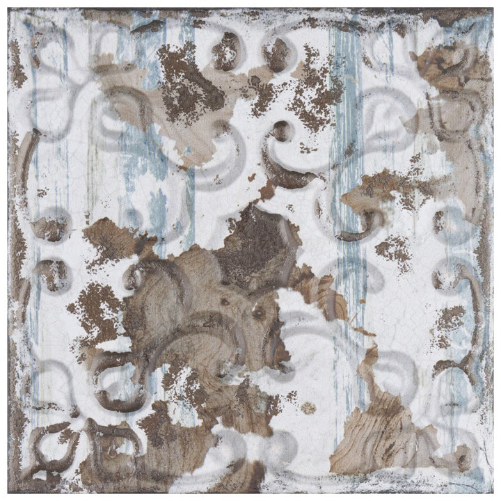 Affinity Tile Aevum Ornato Dark 8-in x 8-in Multi-finish Ceramic Wall Tile product image