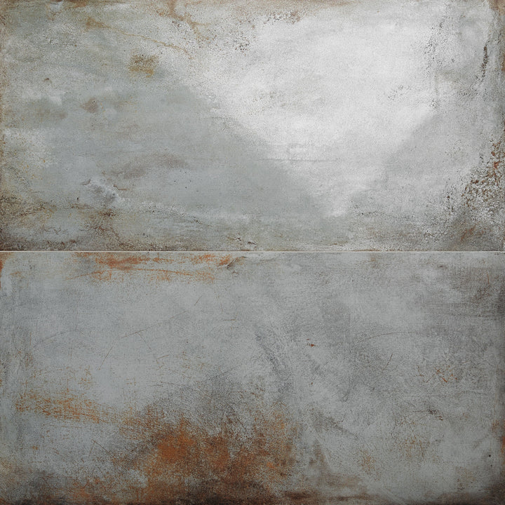 Artmore Tile Angela Harris Santa Clara Gray 24-in x 48-in Polished Porcelain Cement look Floor and Wall Tile product image