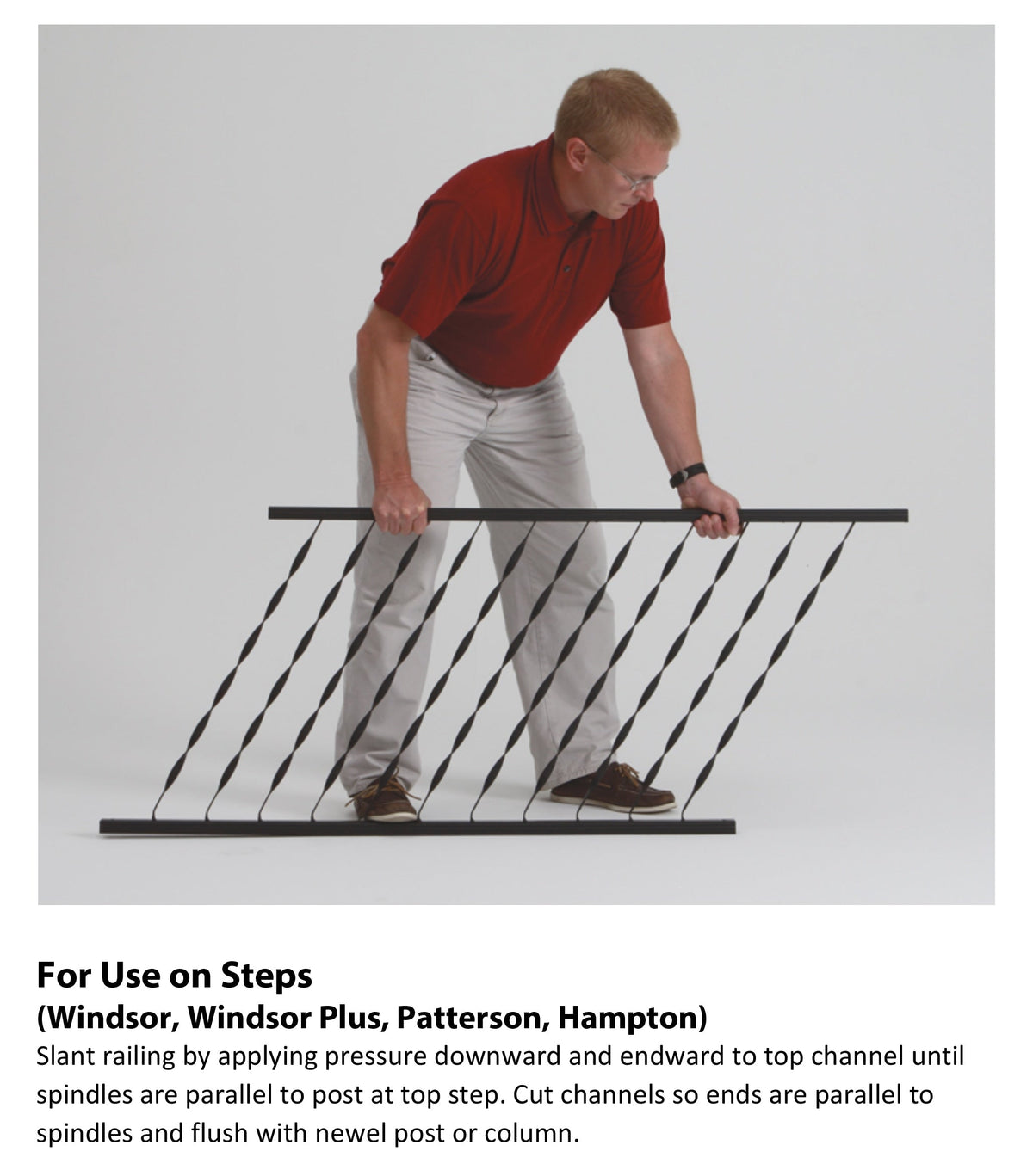 Gilpin Windsor 4-ft x 36-in Black Metal Deck Rail Kit
