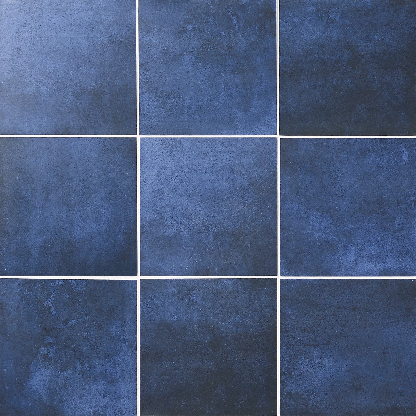 Artmore Tile Elizabeth Sutton Art Terra Blue 8-in x 8-in Matte Porcelain Encaustic Floor and Wall Tile product image