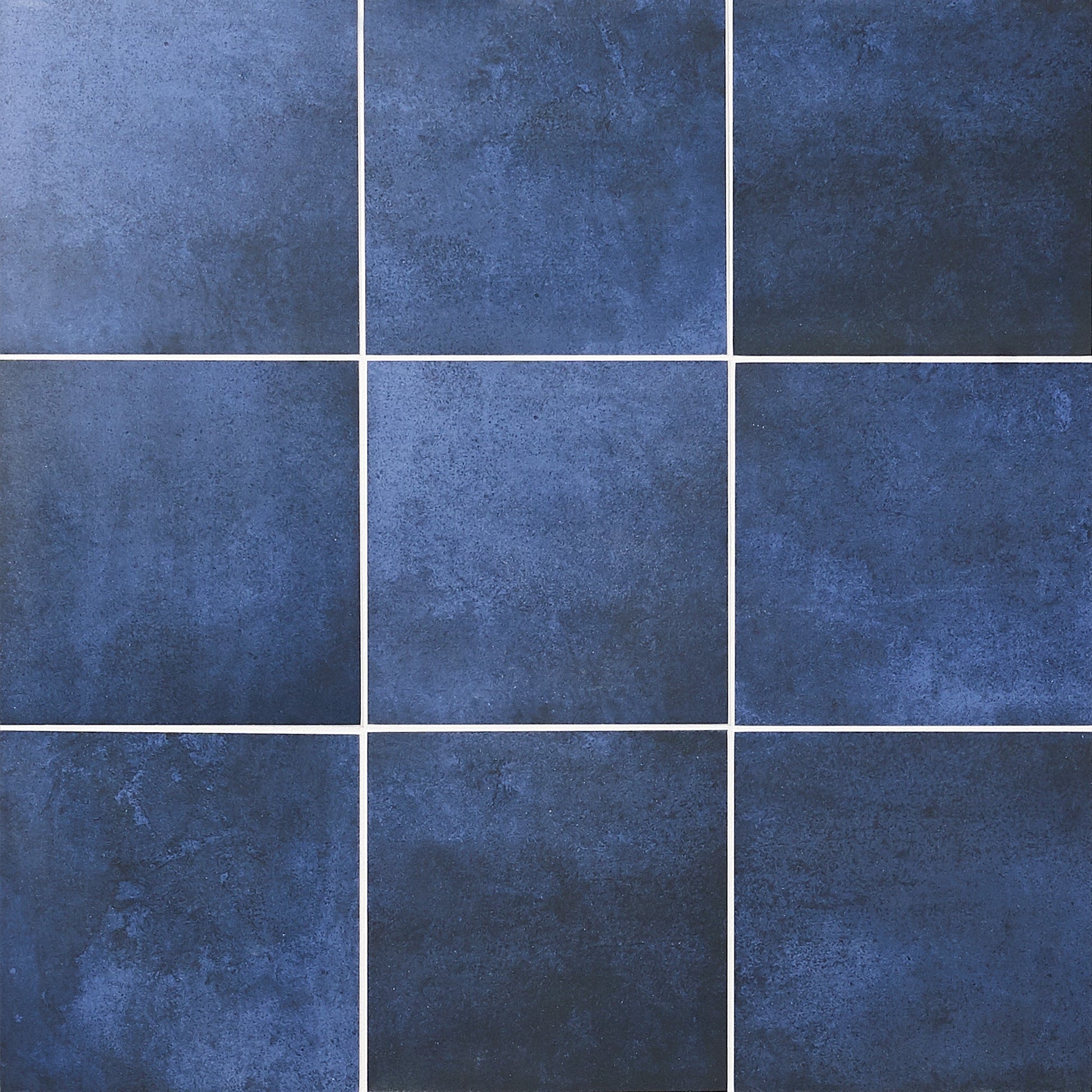 Artmore Tile Elizabeth Sutton Art Terra Blue 8-in x 8-in Matte Porcelain Encaustic Floor and Wall Tile product image