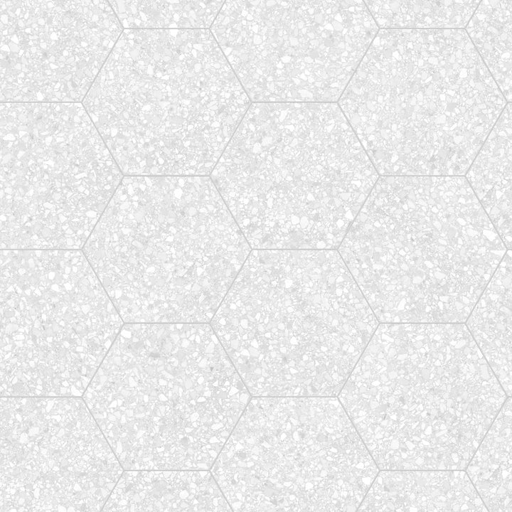 Satori Aurora Pearl 8-in x 10-in Matte Porcelain Hexagon Floor and Wall Tile (0.44-sq. ft/ Piece)