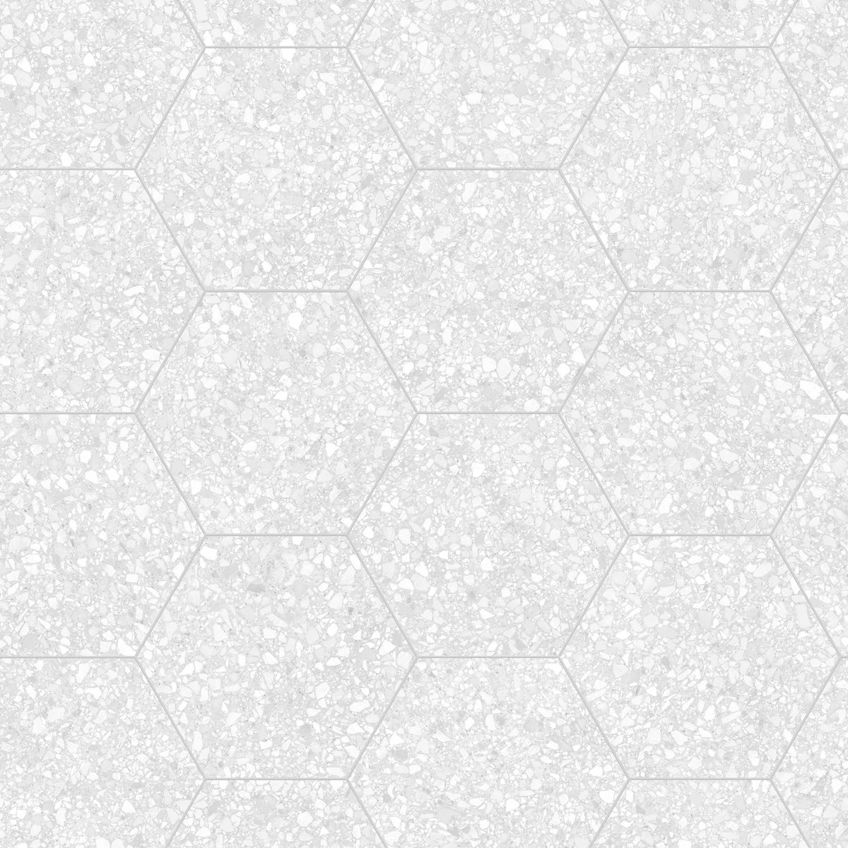 Satori Aurora Pearl 8-in x 10-in Matte Porcelain Hexagon Floor and Wall Tile (0.44-sq. ft/ Piece)