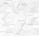 Satori Zebrino Ash 12-in x 12-in Polished Porcelain Marble Look Hexagon Mosaic Floor and Wall Tile (0.97-sq. ft/ Piece)
