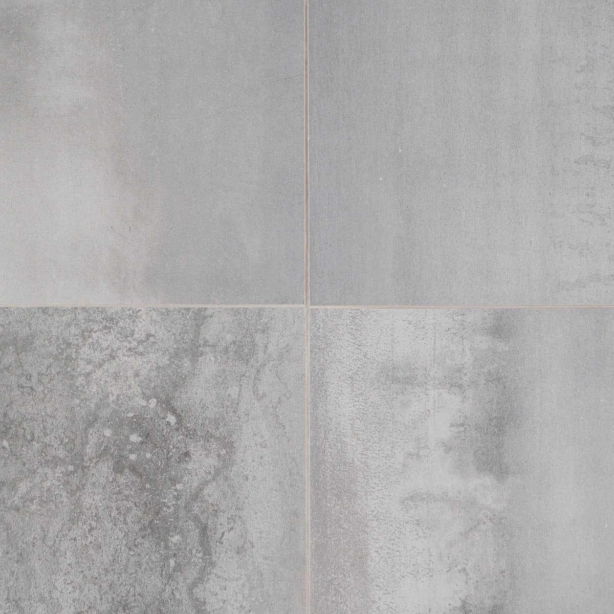Artmore Tile Lawrence Silver 24-in x 24-in Matte Porcelain Cement look Floor and Wall Tile product image