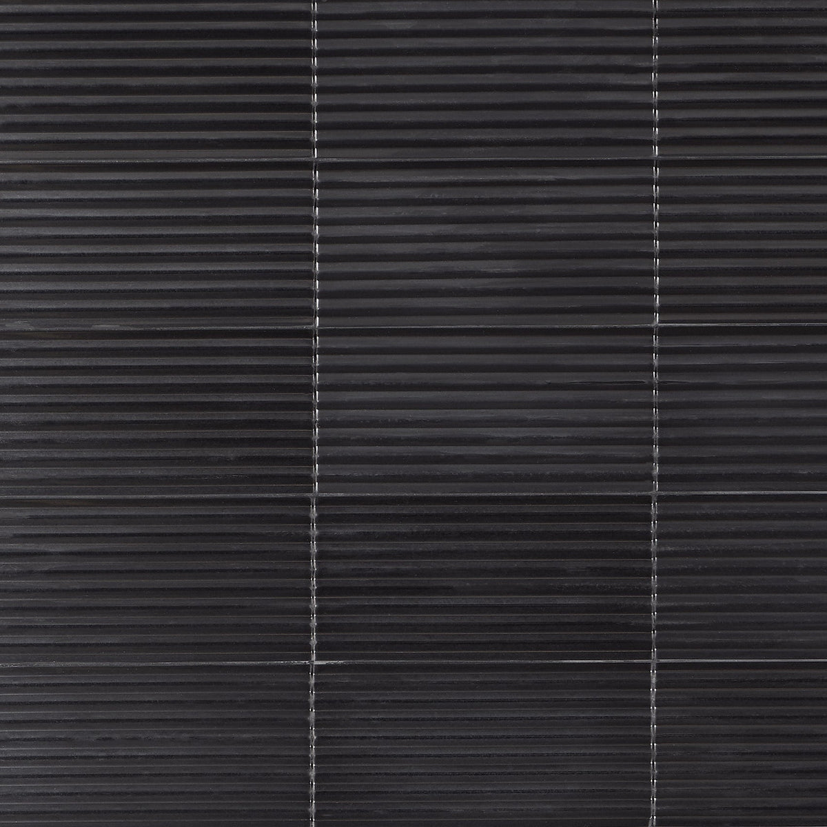 Artmore Tile Zest Black 5-in x 10-in Matte Porcelain Encaustic Wall Tile product image