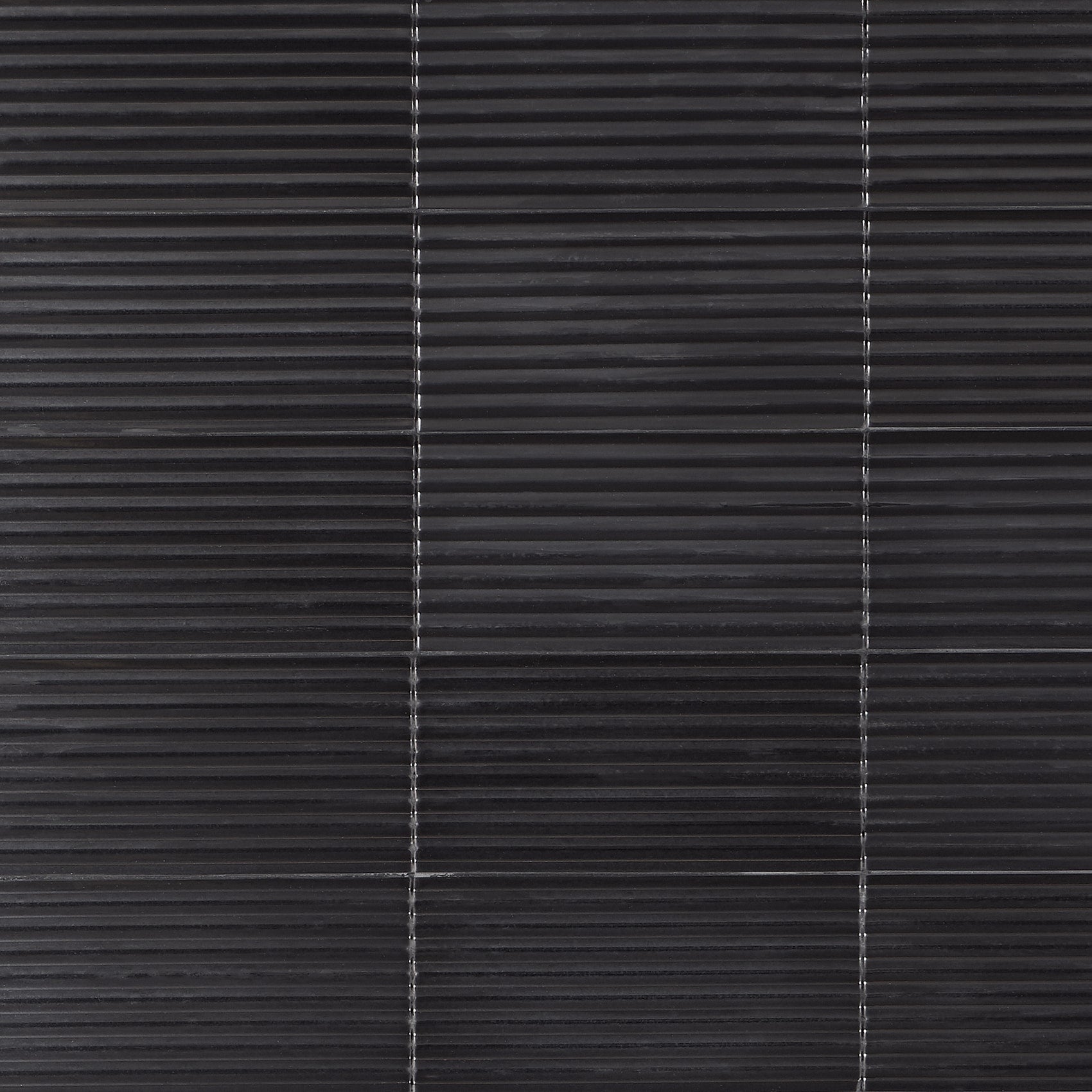 Artmore Tile Zest Black 5-in x 10-in Matte Porcelain Encaustic Wall Tile product image