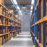 Commercial Electric 14 in. Black Integrated LED Dimmable High Bay Light at 30000 Lumens, 5000K Daylight