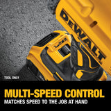 DEWALT 20V MAX XR Brushless Variable Speed 1/2-in Drive Cordless High Torque Impact Wrench (Bare Tool)