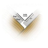 ClarkDietrich 2.0625-in x 100-ft Rolled Corner Bead Vinyl Flexible 90 Degree Corner Bead