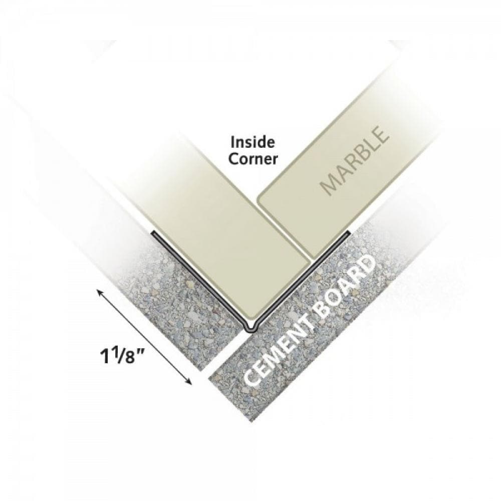ClarkDietrich 2.25-in x 100-ft Strait-Flex Vinyl 90 Degree Corner Bead