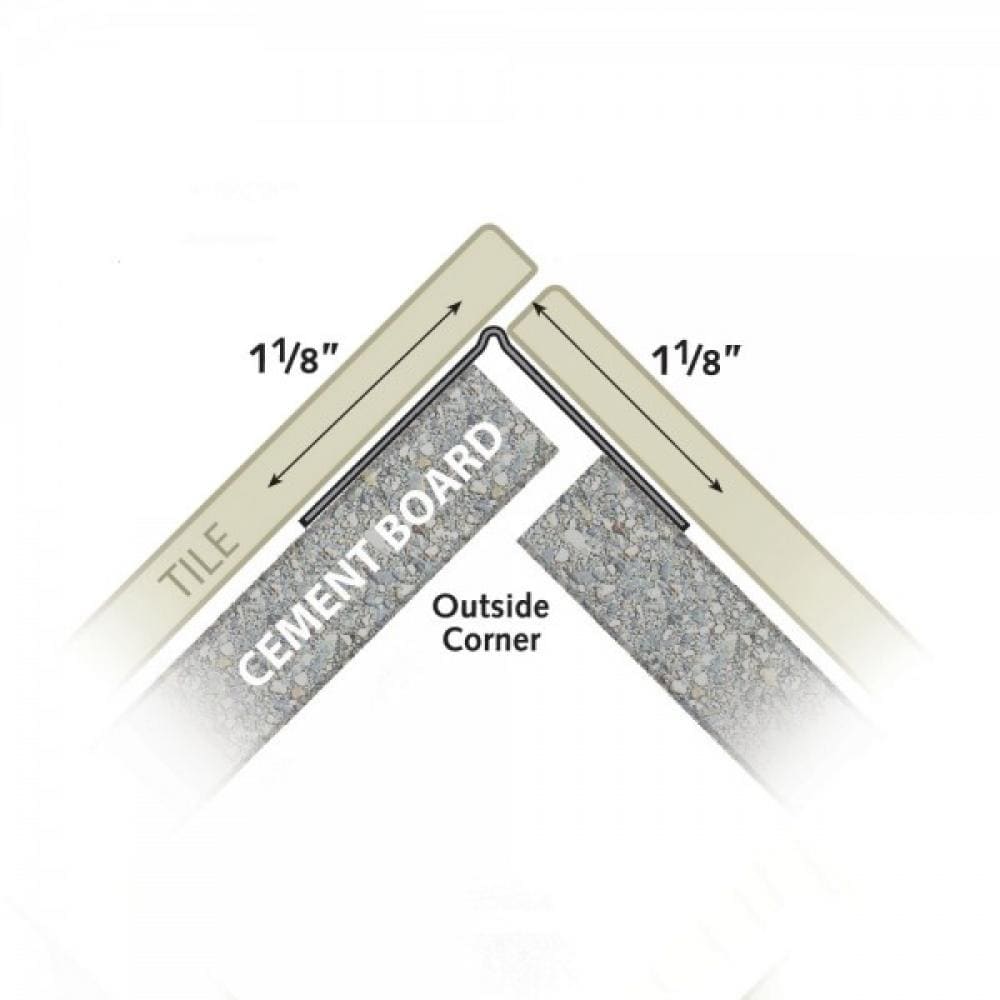 ClarkDietrich 2.25-in x 100-ft Strait-Flex Vinyl 90 Degree Corner Bead