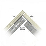 ClarkDietrich 2.25-in x 100-ft Strait-Flex Vinyl 90 Degree Corner Bead