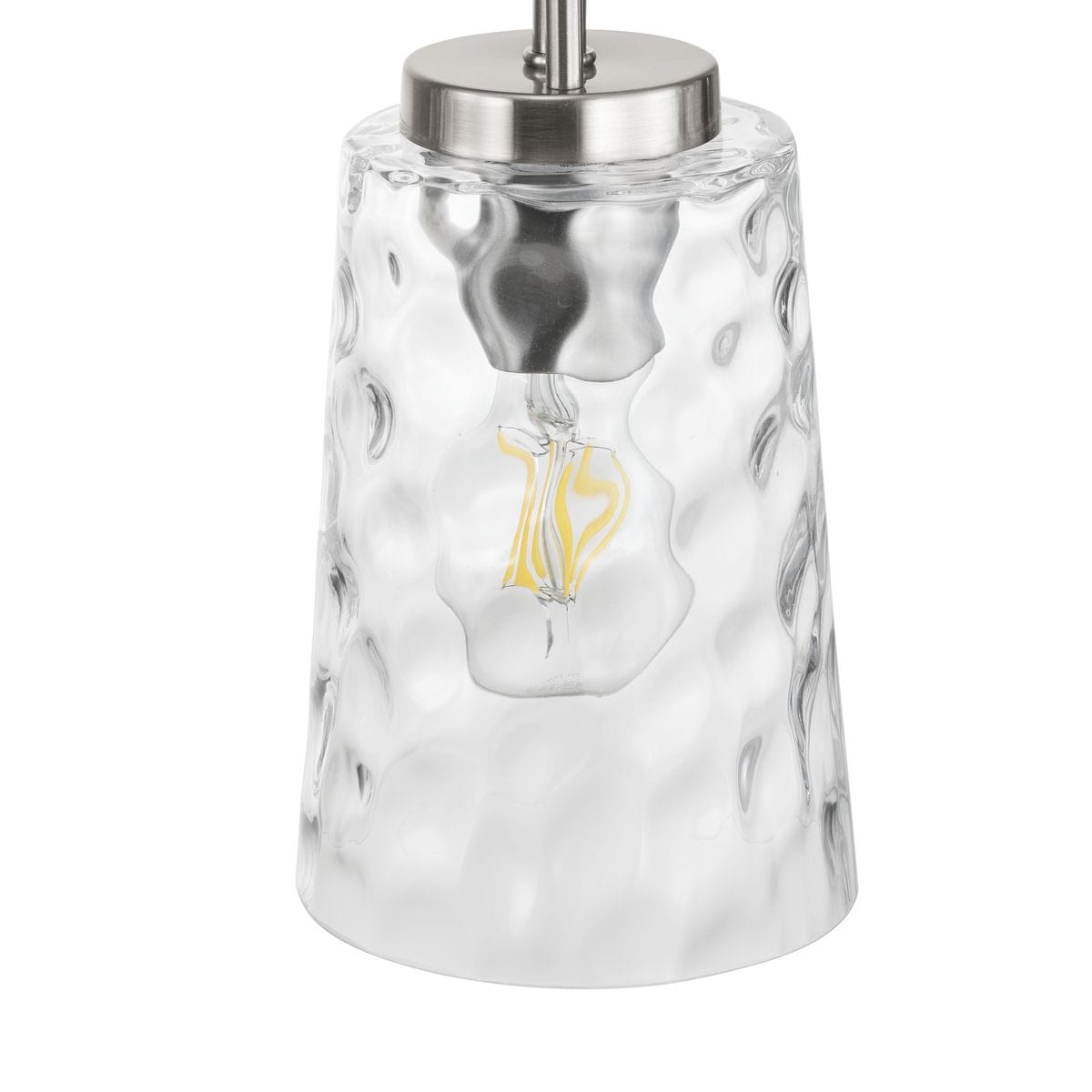 Progress Lighting Tiana 5-Light Driftwood and Brushed Nickel Transitional Chandelier, 45.5-in W x 22-in H