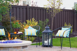 Trex Fencing 8-ft H x 8-ft W 10-Pack Woodland Brown Board-on-board Privacy Composite Fence Panel