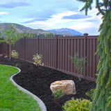 Trex Fencing 8-ft H x 8-ft W 5-Pack Woodland Brown Board-on-board Privacy Composite Fence Panel