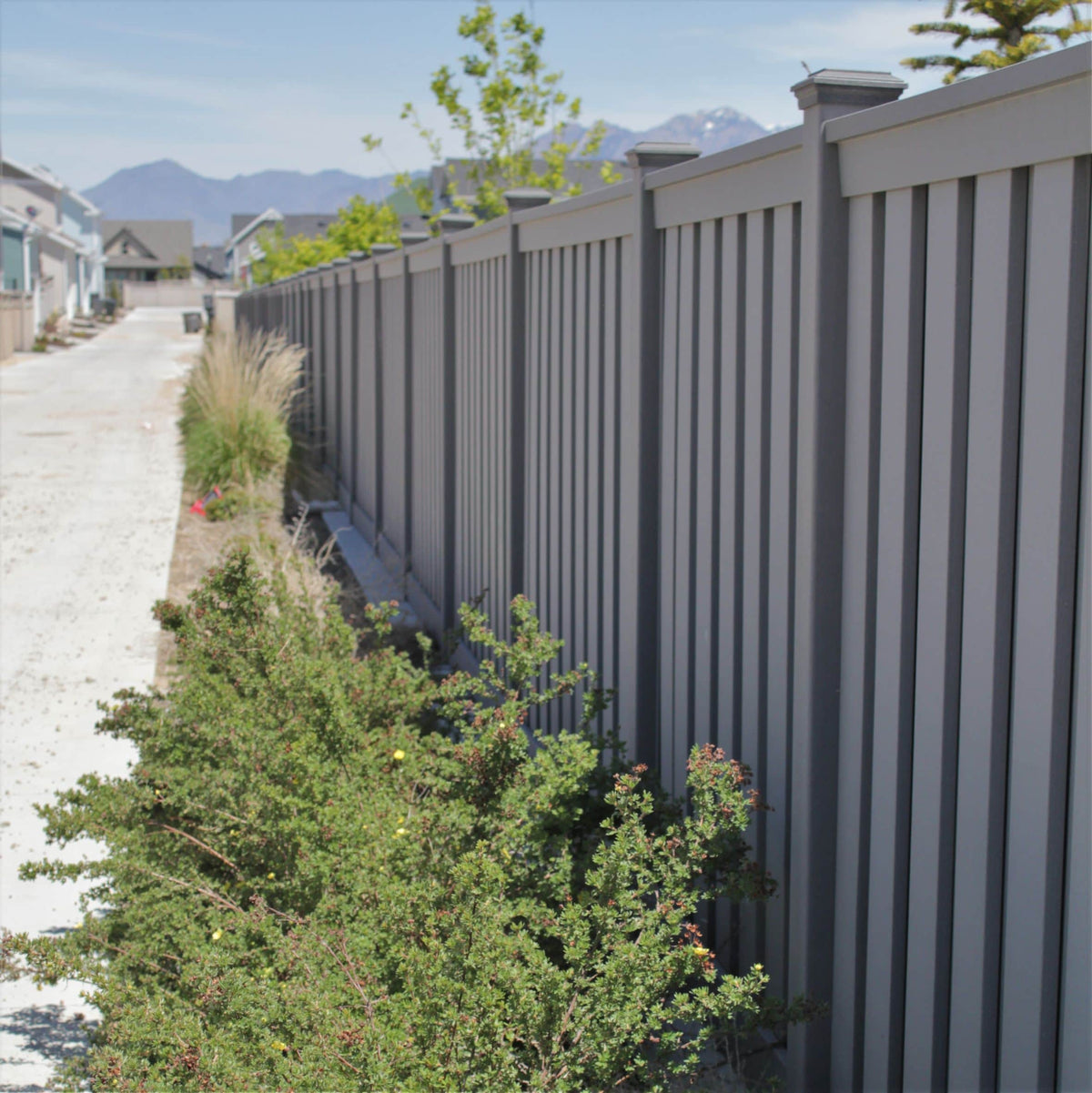 Trex Fencing 1-in x 6-in W x 8-ft H Winchester Grey Composite Fence Picket
