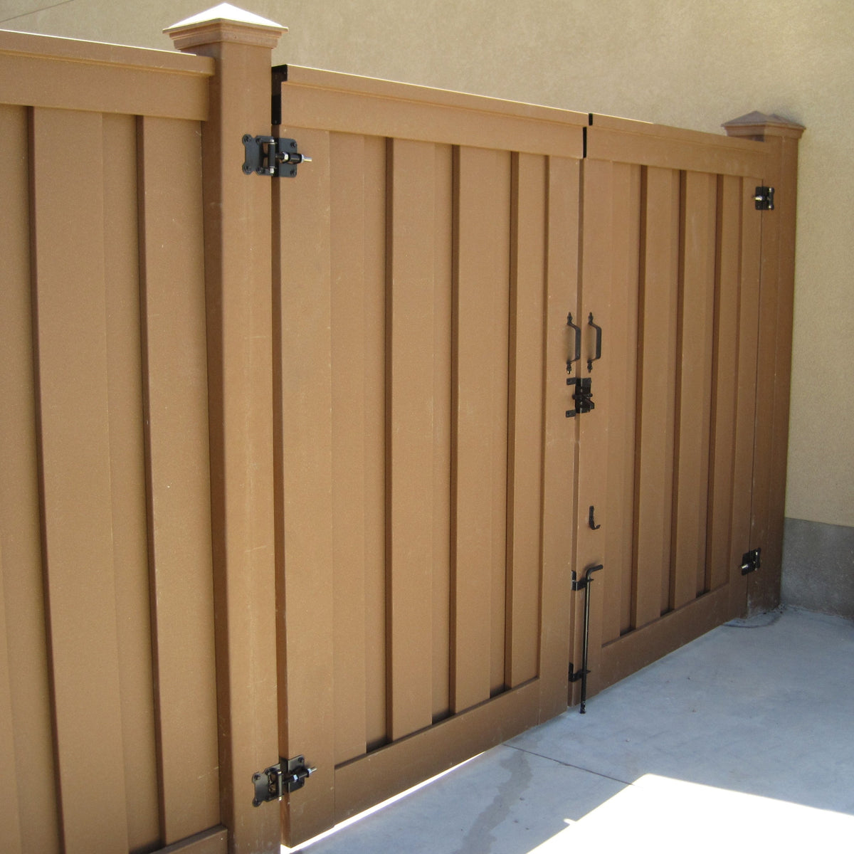 Trex Fencing Seclusions 6-ft H x 8-ft W Saddle Composite Fence Gate