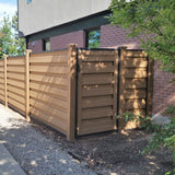 Trex Fencing Horizons 6-ft H x 4-ft W Saddle Residential Composite Fence Gate with Hardware