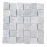 Apollo Tile Sparta Gray 11-in x 11-in Polished Natural Stone Marble Basketweave Patterned Floor and Wall Tile (4.13-sq. ft/ Carton)